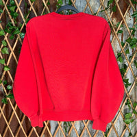 Vintage y2k russel athletic 90s usa flag embroider crewneck