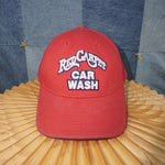 OSFA - Vintage Y2K red carpet car wash embroider puff hat