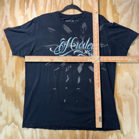 Vintage Y2K Hurley surf skate wear 2000s era grunge t-shirt