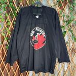 Vintage y2k mr assist hockey jersey 1990s canada 97 mesh LS