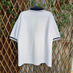 Vintage Y2K Dallas texas jersey 2000s polo 1/4 zip t-shirt