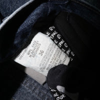 36 - Vintage Y2K Wrangler denim shorts carpenter fade jorts