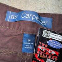 Vintage Y2K high Sierra cargo workwear 00s Carpenter shorts