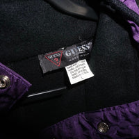 Large - Vintage Y2K Guess jeans embroider fleece sweatshirt
