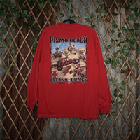 L - Vintage / Y2K 00s Pismo Beach Dunes Moto AOP Longsleeve