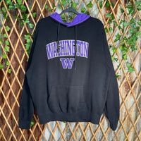 Vintage Y2K Washington Huskies embroider collegiate hoodie