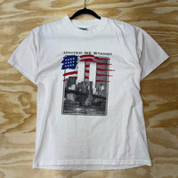Vintage y2k united we stand 9-11 2001 memorial t-shirt