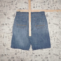 38 - Vintage Y2K Nautica jeans company loose fit baggy jorts