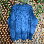 Vintage Y2K the mountain tie-dye 90s native wolf LS T-shirt