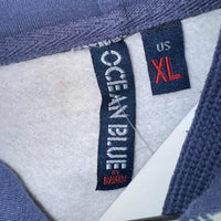 Vintage 00 long beach WA washinton state plaid zip up hoodie