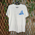 Vintage Y2K stubbies hawaii leaf 1990s surf skate t-shirt