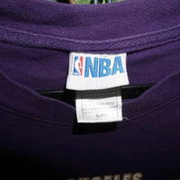 XL - Vintage Y2K Los Angeles Lakers NBA 2000s purple t-shirt