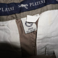 34 - Vintage Y2K platini khaki Capri cargo carpenter pants
