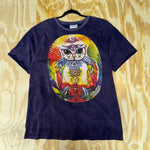 Vintage y2k chakra owl tie dye t-shirt