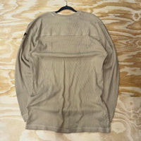 Vintage y2k ether brand grunge thermal ribbed long sleeve