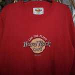 Large -Vintage Y2K Hard rock cafe miami heavy 90s sweatshirt