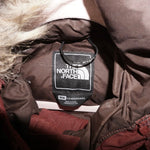 Medium- Vintage Y2K the north face embroider fur hood jacket