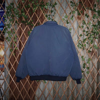 XL - Vintage Y2K manhattan zip fade blanket line 90s jacket