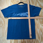 Vintage Y2K rare futurism Nike 00s abstract checker t-shirt