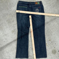 Vintage y2k platinum chicos embroidered femme pants