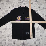 Medium - Vintage Y2K Los Angeles Lakers zip up track jacket