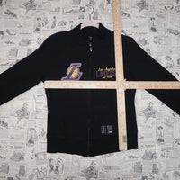Medium - Vintage Y2K Los Angeles Lakers zip up track jacket