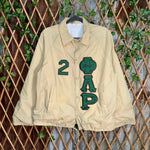 Vintage Y2K Phi Lambda Rho Greek life patch 90s coach jacket