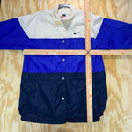 Vintage y2k nike 1990s embroidered button up coaches jacket