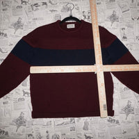 Small - Vintage Y2K by Dimitri wool 70s stripe knit sweater