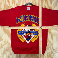 Vintage minnie mouse 1990s disneyland made in usa crewneck