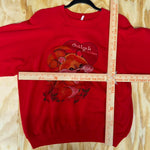 Vintage 1990s squirrel cute grandma crewneck sweatshirt