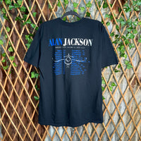Vintage Y2K Alan Jackson tour 2004 country music 00s t-shirt