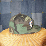 OSFA - Vintage Y2K PUREGRO embroider patch military camo hat