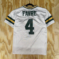 Vintage y2k brett favre 2000 youth green bay packers jersey