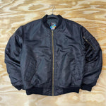 Vintage y2k south pole femme 2000s satin bomber jacket