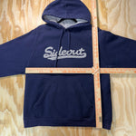 Vintage Y2K sideout skate surf spell out 1990s heavy hoodie