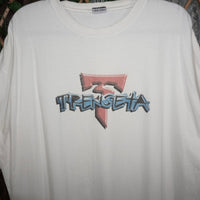 XXL - Vintage Y2K Trenseta T logo 1990s video game t-shirt