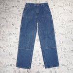 34x34 - Vintage Y2K Carhartt double knee rivet 2000s jeans