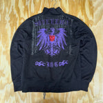 Vintage y2k log sovereign vulture 2000s grunge zip up jacket