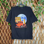 Vintage Y2K Morro Bay California moon Route 66 car t-shirt