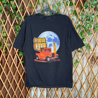 Vintage Y2K Morro Bay California moon Route 66 car t-shirt
