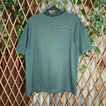 Vintage Y2K Las Vegas USA Made Nevada 1990s striped t-shirt