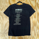 Vintage 2012 planet pit pitbull world tour mr worldwide tee