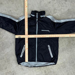 Vintage nike y2k tech utility black jacket