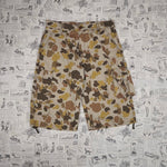 34 -Vintage Y2K GS115 jeans duck camo baggy 00s cargo shorts