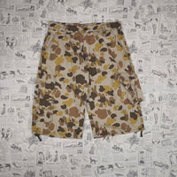 34 -Vintage Y2K GS115 jeans duck camo baggy 00s cargo shorts