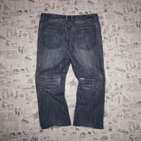 38 - Vintage Y2K buffalo jeans 2000s baggy wide denim pants