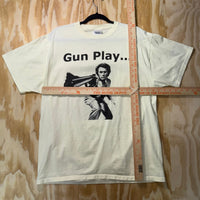Vintage Y2K gunplay Clint Eastwood dirty Harry movie t-shirt